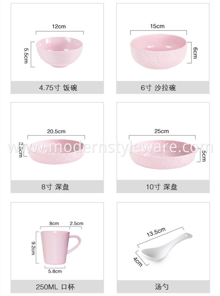 Ceramic tableware